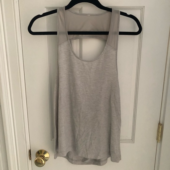 Grey Alo vapor tank. Medium - Picture 3 of 7